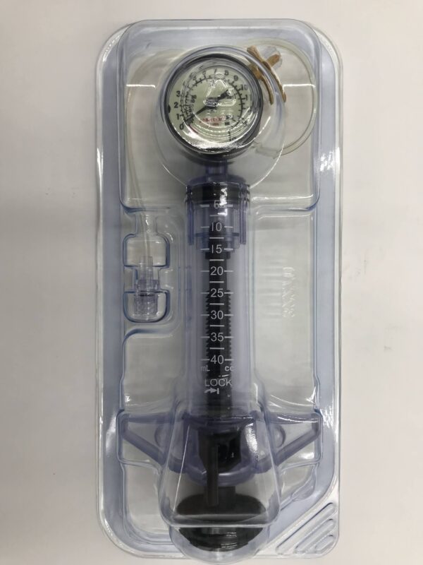 ATRION 96313 QL4015 Disposable Inflation Device with Stopcock (X)