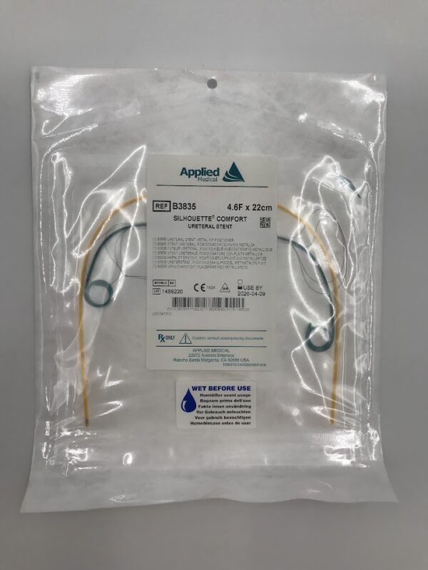 APPLIED MEDICAL B3835 Silhouette Comfort Ureteral Stent 4.6F x 22cm