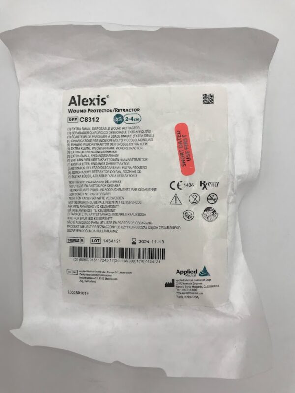 APPLIED MEDICAL C8312 Alexis Wound Protector/Retractor XS 2-4cm (X)