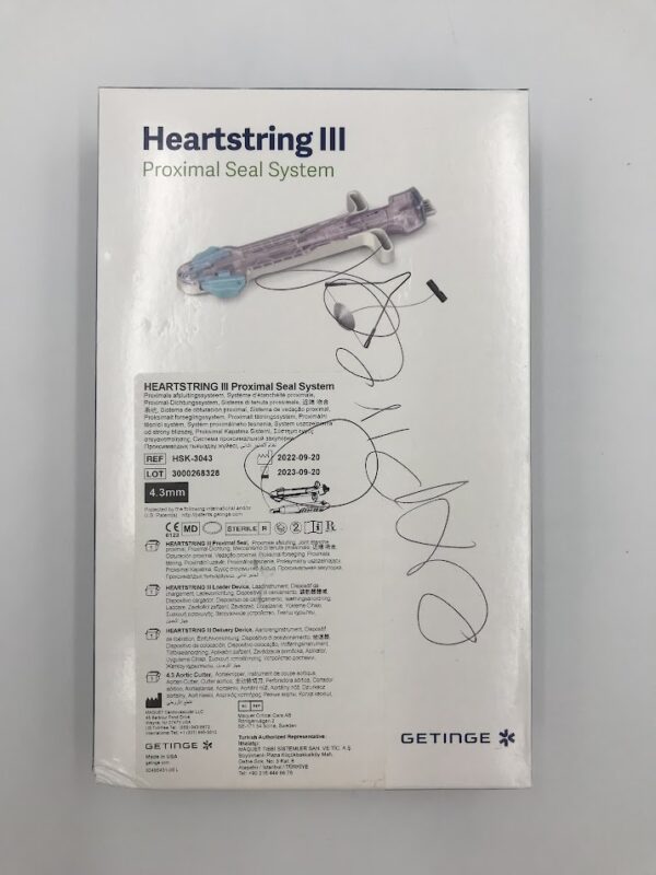 MAQUET HSK-3043 GETINGE Heartstring III Proximal Seal System (X)