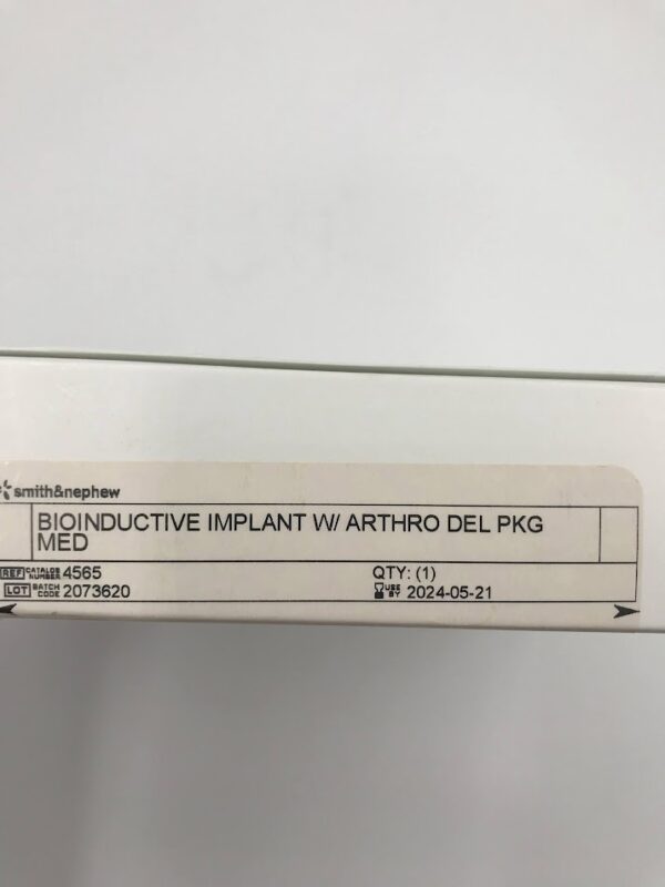 SMITH & NEPHEW 4565 BioInductive Implant w/Arthro Del Pkg Med (X)
