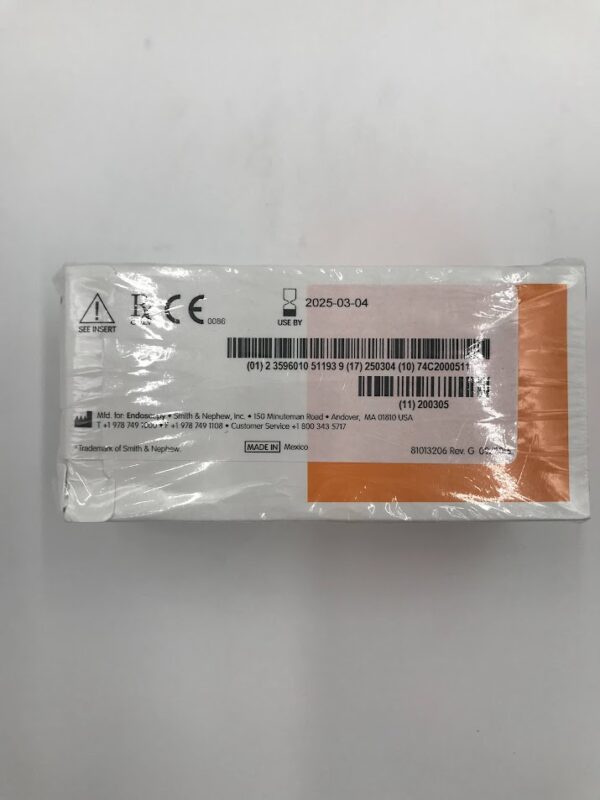 SMITH & NEPHEW 7210915 UltraBraid #2 Co-Braid Suture and Needle Assembly, 38in (10/Box) (X)