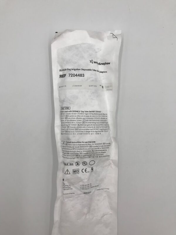 SMITH & NEPHEW 7204483 Multi-Bag Irrigation Disposable Tube Set Adaptors