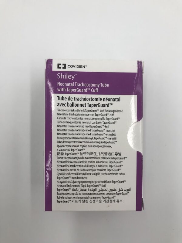 COVIDIEN 3.5NCF Shiley Neonatal Tracheostomy Tube w/ TaperGuard Cuff 3.5mm I.D. x 5.4mm O.D. (X)