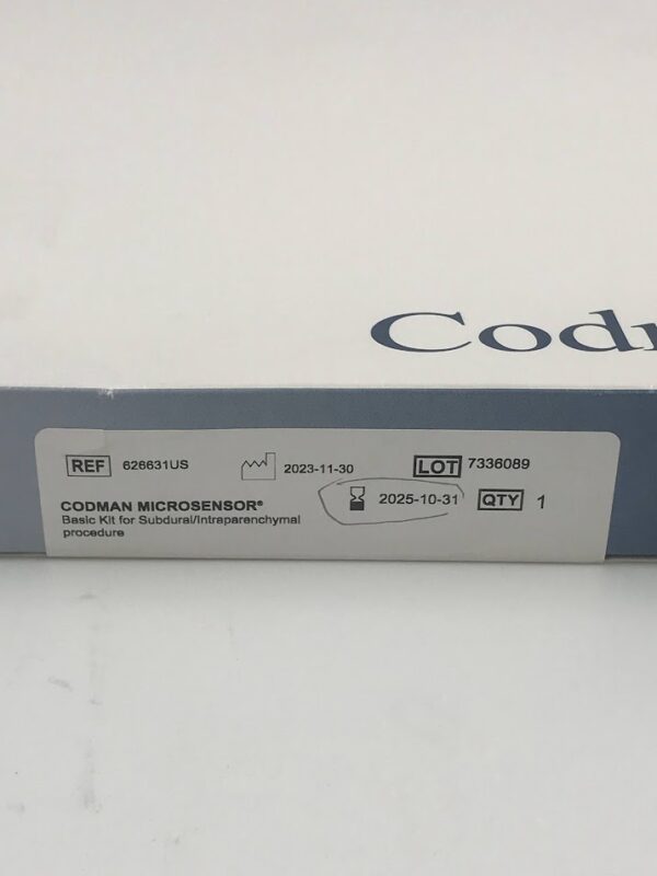 CODMAN 626631US MicroSensor Basic Kit for Subdural/Intraparenchymal Procedure