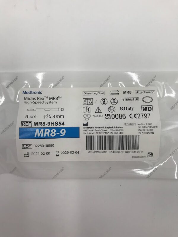 MEDTRONIC MR8-9HS54 Midas Rex MR8 High-Speed System 9cm