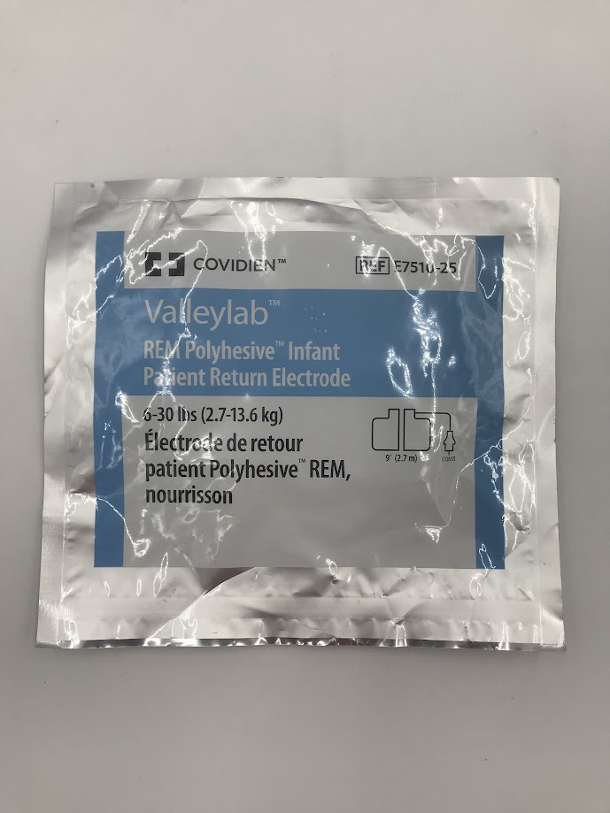 COVIDIEN E7510-25 Valleylab REM Polyhesive Infant Patient Return Electrode
