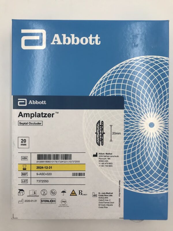 ABBOTT 9-ASD-020 Amplatzer Septal Occluder 20mm (X)