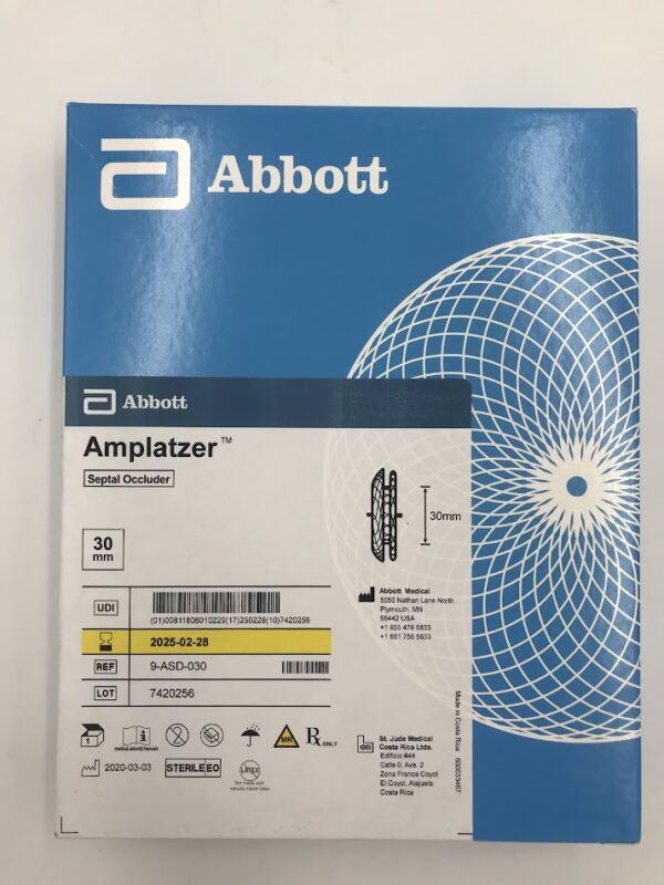 ABBOTT 9-ASD-030 Amplatzer Septal Occluder 30mm (X)