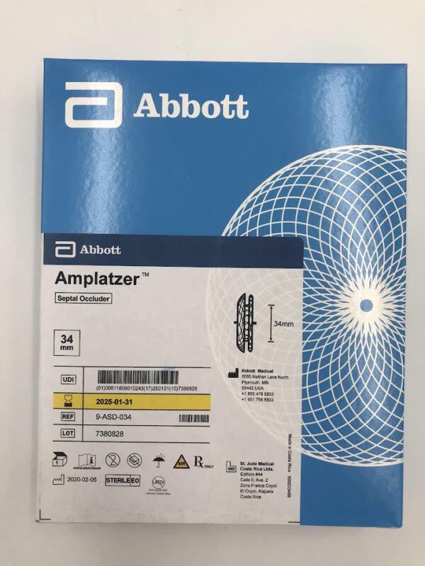 ABBOTT 9-ASD-034 Amplatzer Septal Occluder 34mm (X)