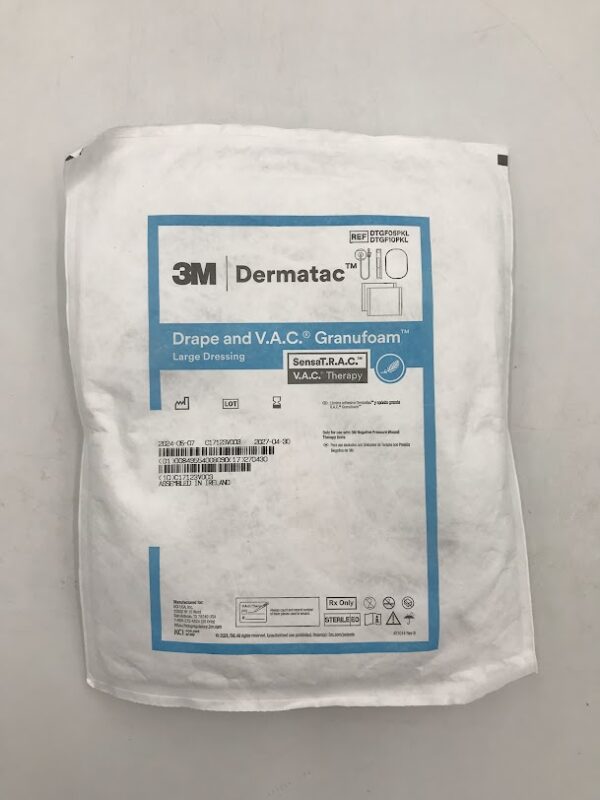 3M DTGF05PKL Drape and V.A.C. Granufoam Large Dressing (X)