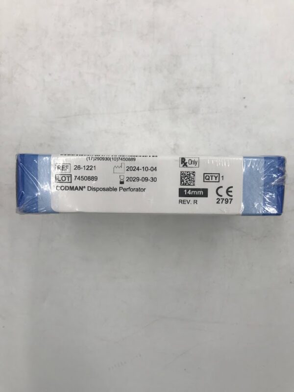 CODMAN 26-1221 Disposable Perforator 14mm