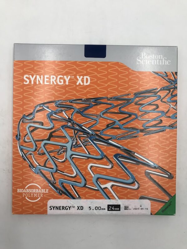 BOSTON SCIENTIFIC 394182450 Synergy XD Monorail Everolimus-Eluting Platinum Chromium Coronary Stent System 5.0mm x 24mm (X)