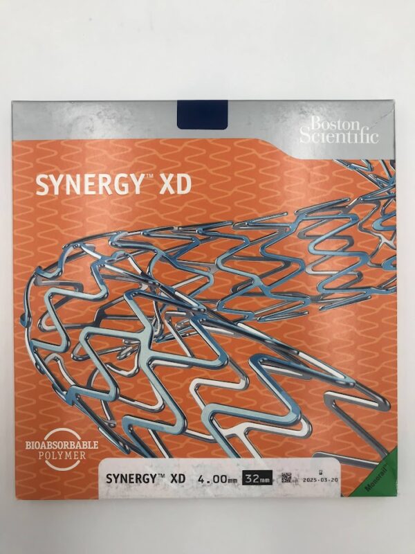 BOSTON SCIENTIFIC 394183240 Synergy XD Monorail Everolimus-Eluting Platinum Chromium Coronary Stent System 4.00mm x 32mm (X)