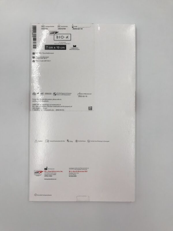 GORE HH0710 Bio-A Tissue Reinforcement  7cm X 10cm Configured For Hiatal Hernia Repair (X)
