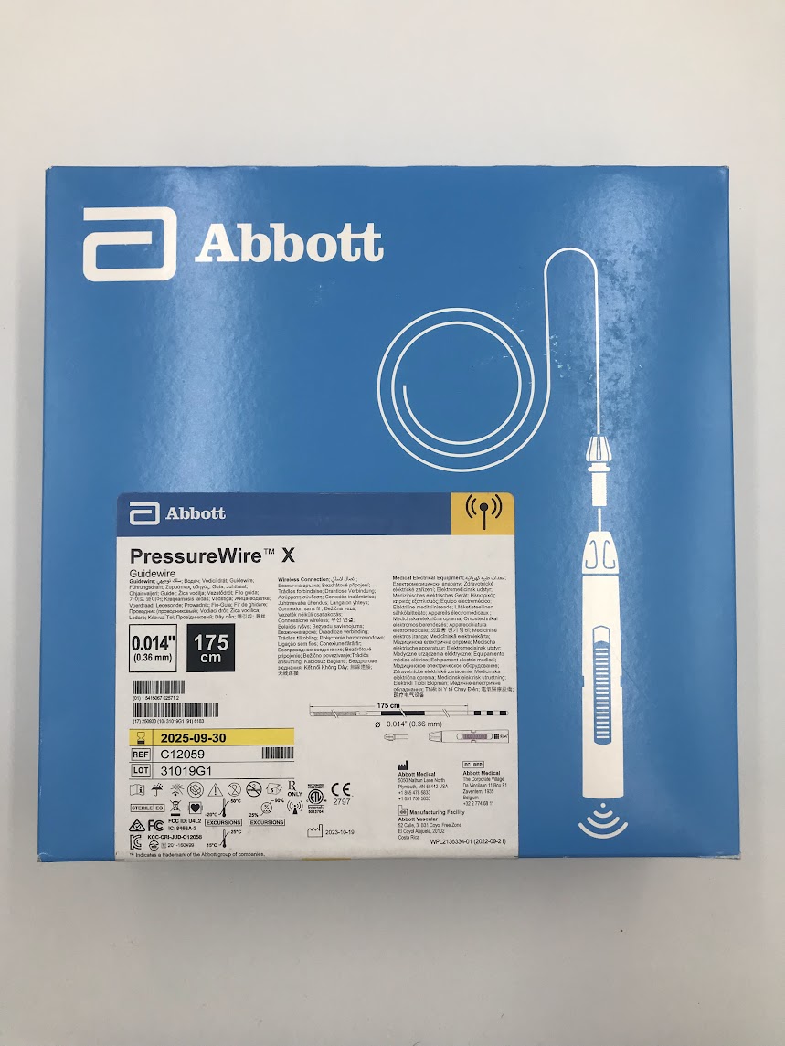 ABBOTT C12059 Pressurewire X Guidewire 0.014" 175cm (5/box) (X)