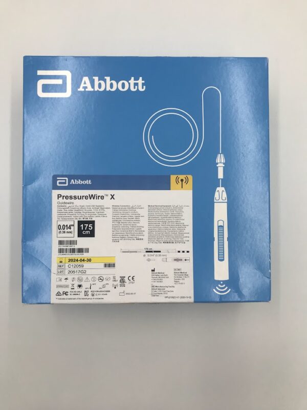ABBOTT C12059 Pressurewire X Guidewire 0.014" 175cm (5/box) (X)