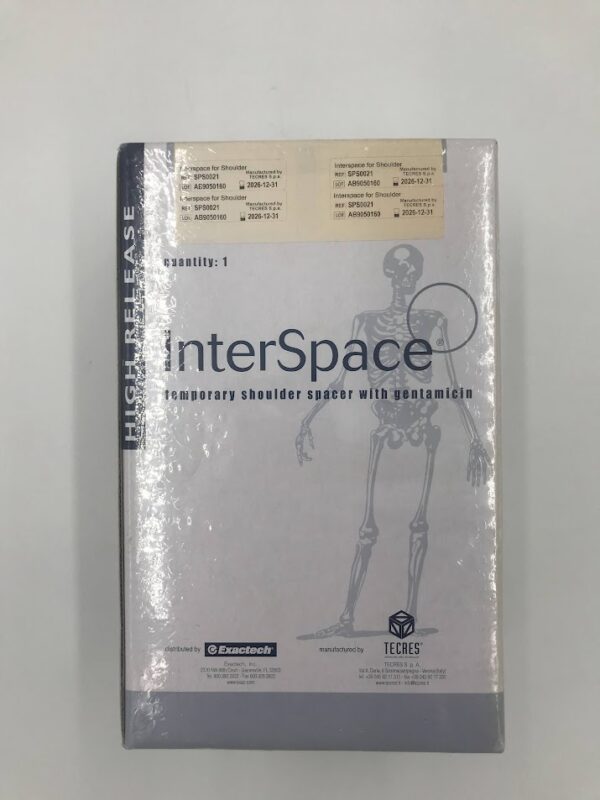 TECRES SPS0021 Interspace Temporary Shoulder Space With Gentamicin