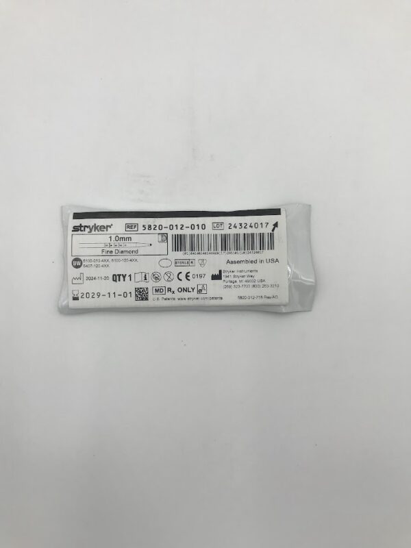 STRYKER INSTRUMENTS 5820-012-010 1.0mm Fine Diamond