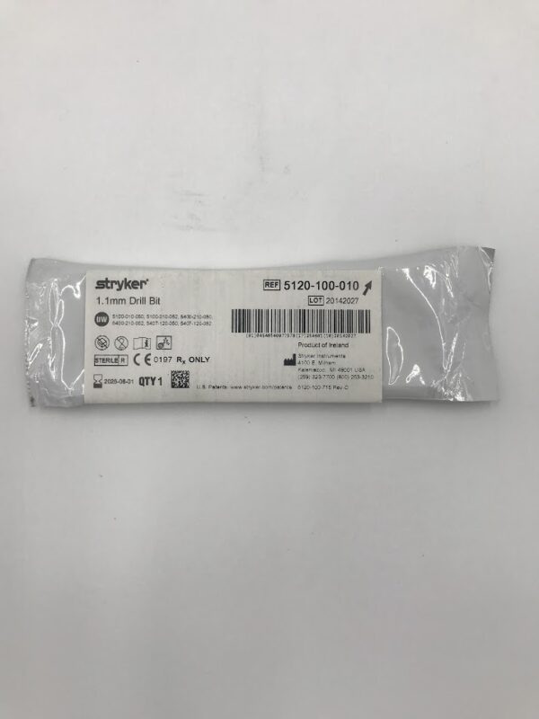 STRYKER INSTRUMENTS 5120-100-010 1.1mm Drill Bit (X)