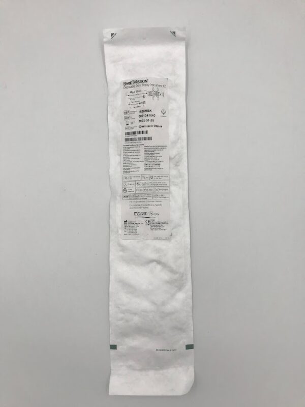 BARD 1825MSK Bard Mission Disposable Core Biopsy Instrument 18Gx25cm (17G X 20.3cm, 17G X 22.9cm Mm And 20mm) (X)