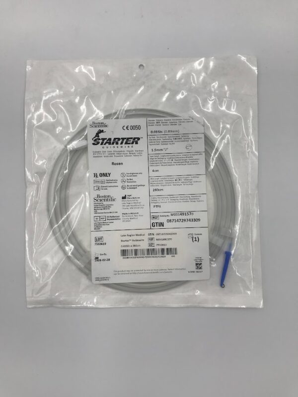 BOSTON SCIENTIFIC / LAKE REGION MEDICAL 49157 Tarter Guidewire Rosen 0.035in x 260cm