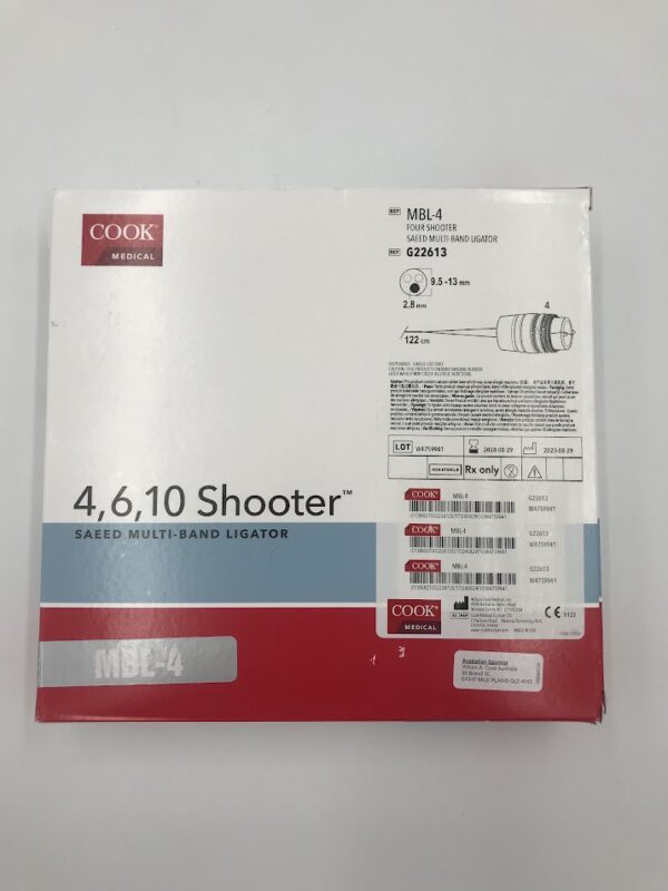 COOK G22613 Four Shooter Saeed Multi-Band Ligator 2.8mm 9.5 - 13mm 122cm (X)