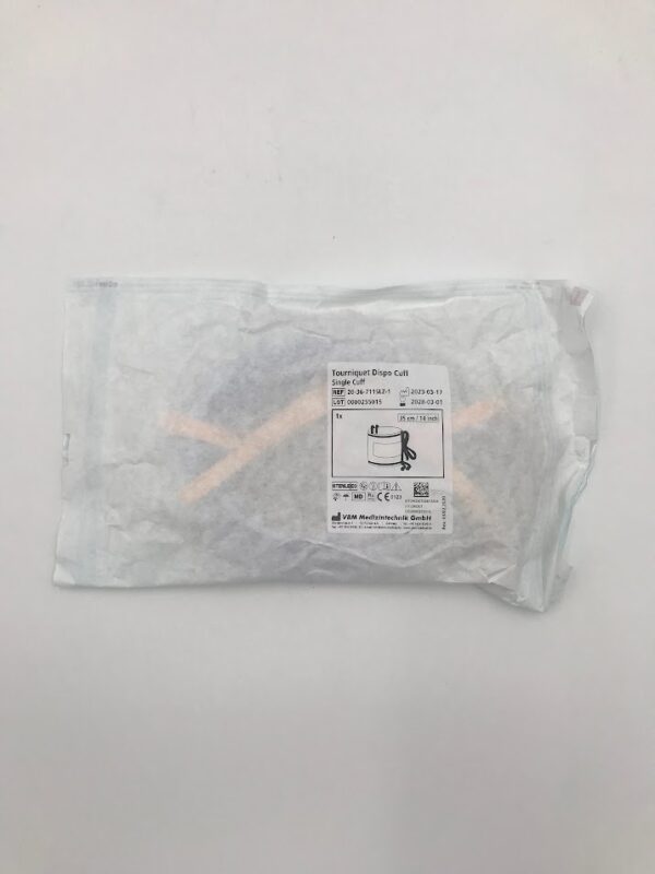 VBM MEDIZINTECHNIK 20-36-711SLZ-1 Tourniquet Dispo Cuff 35cm
