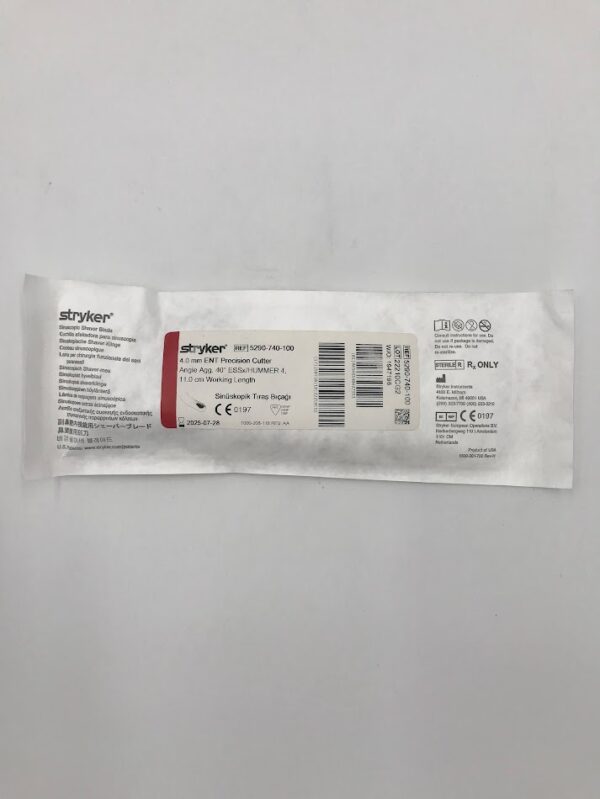 STRYKER 5290-740-100 Ent Precision Cutter Angle Agg 12° ESSx/Hummer 4 4.0mm x 11.0cm (X)