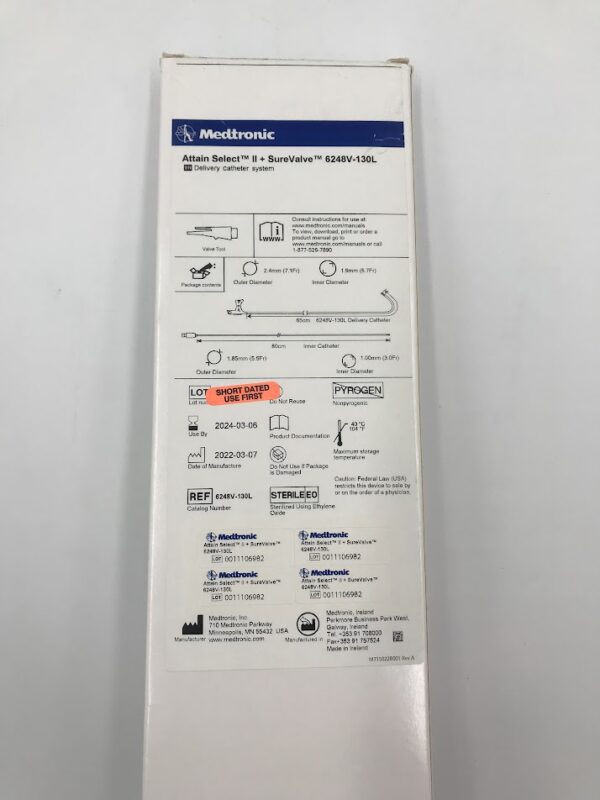 MEDTRONIC 6248V-130L Attain Select II + SureValve Delivery Catheter System (X)