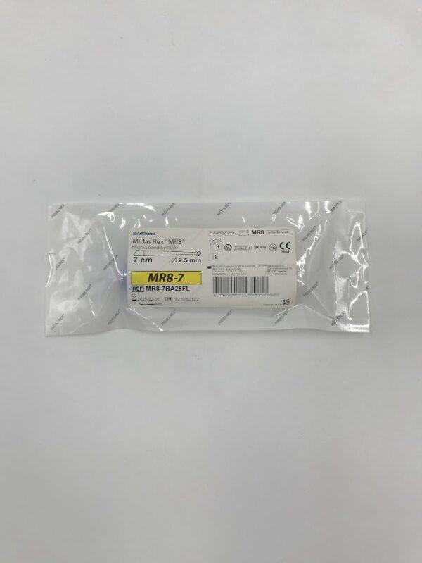 MEDTRONIC MR8-7BA25DC MR8-7 Midas Rex MR8 High Speed System 7cm diam. 2.5mm (X)