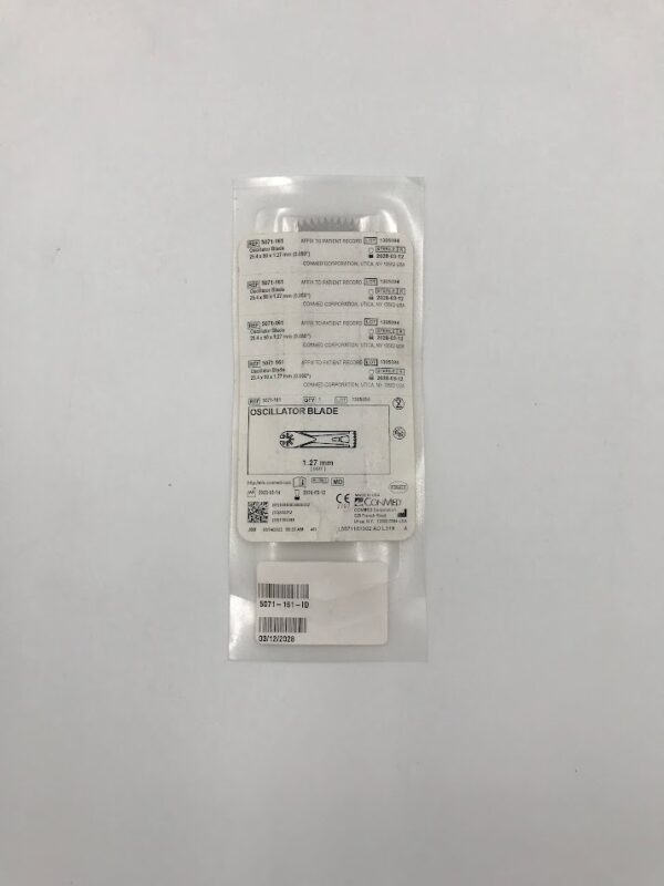 CONMED 5071-161 Oscillator Blade 24.5 x 90 x 1.27mm (.050") (ID)