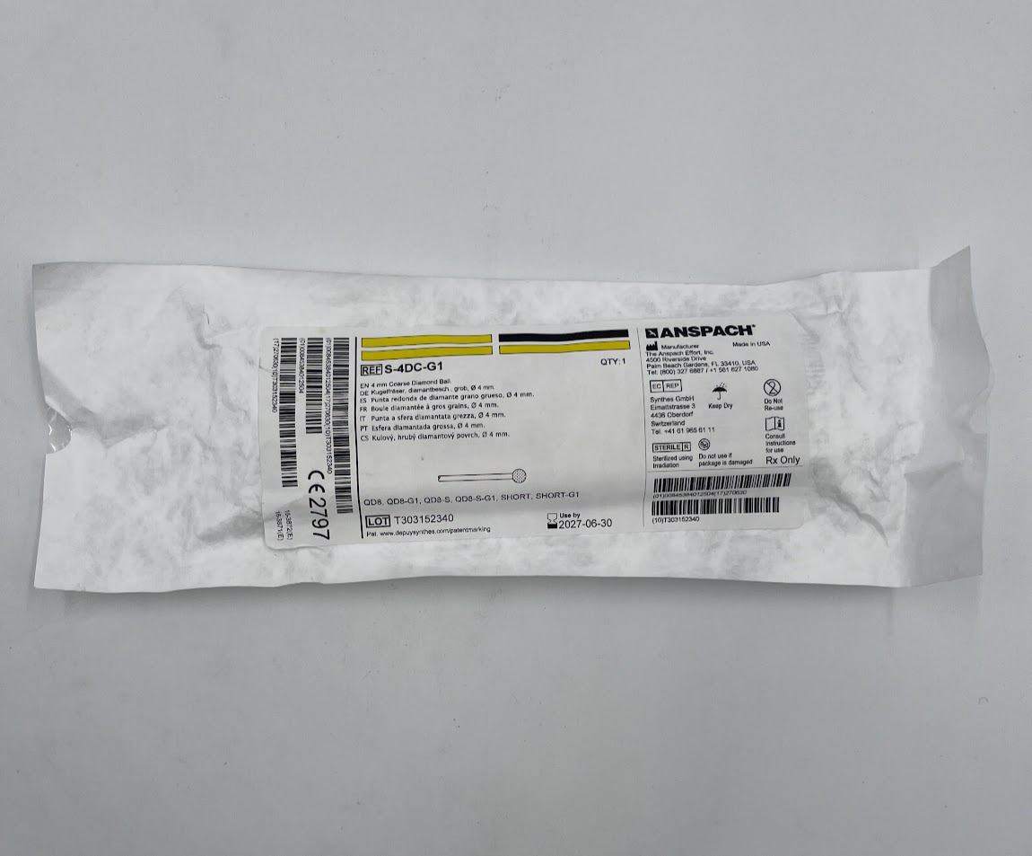 ANSPACH S-4DC-G1 Coarse Diamond Ball. 4mm