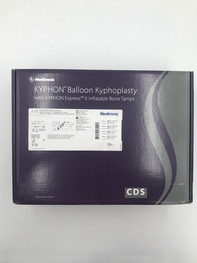 MEDTRONIC KEX152EB-CDS Kyphopak Tray First Fracture Kyphon Express II Inflatable Bone Tamp Express Osteo Introducer System; CDS and BFD Size: 2; IBT 15mm