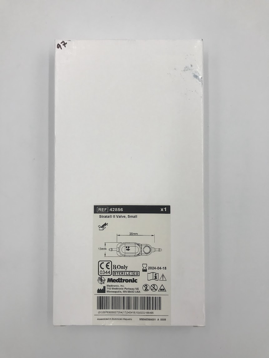 MEDTRONIC 42856 Strata II Valve, Small 13mm x 35mm (X)