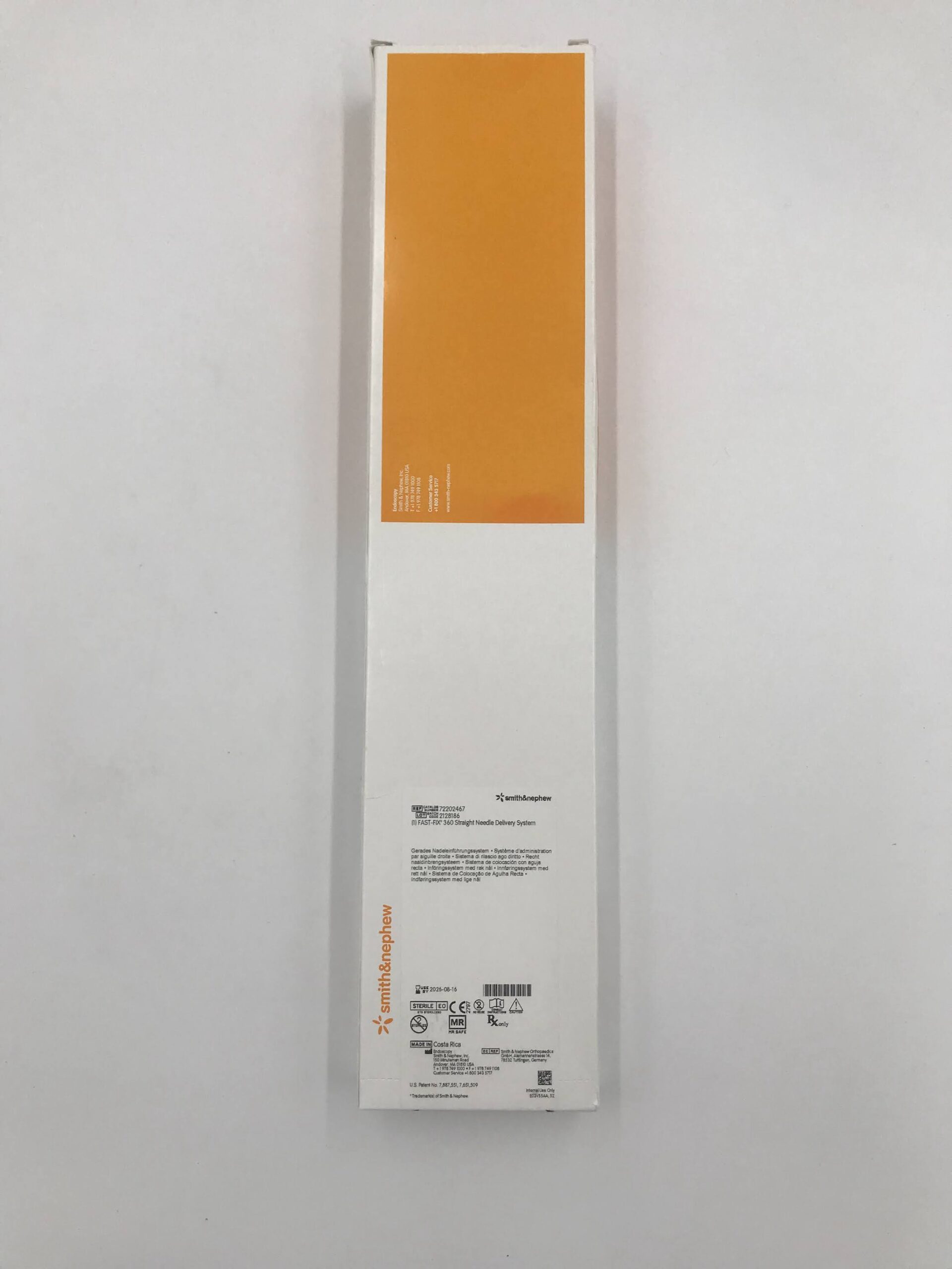 SMITH&NEPHEW 72202467 Fast-Fix 360 Straight Needle Delivery System (X)