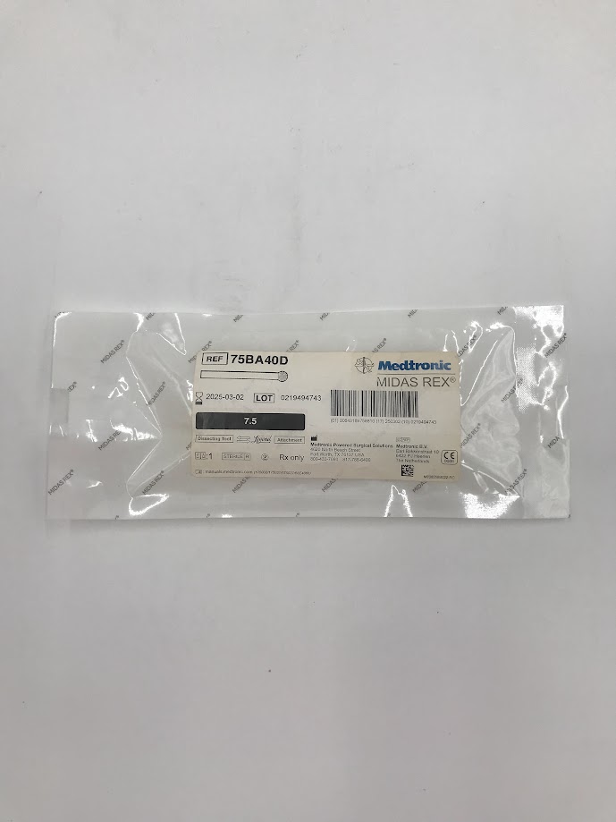 MEDTRONIC 75BA40D Midas Rex 7.5 Dissecting Tool, Attachment (X)