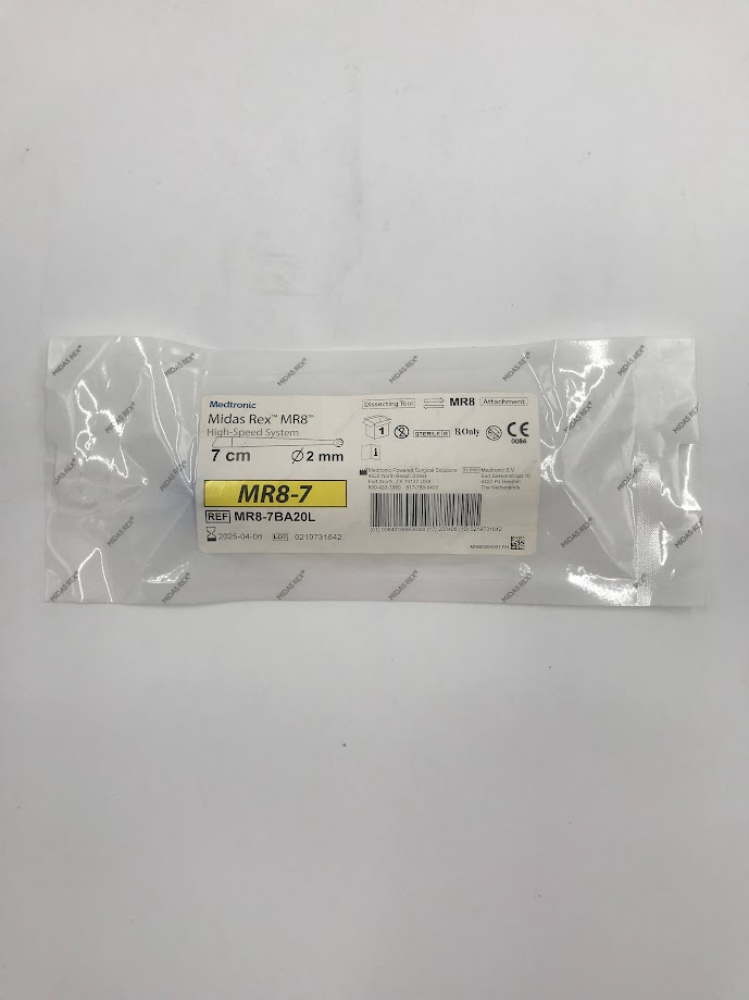 MEDTRONIC MR8-7BA20L MR8-7 Midas Rex MR8 High Speed System 7cm Diam. 1.5mm (X)