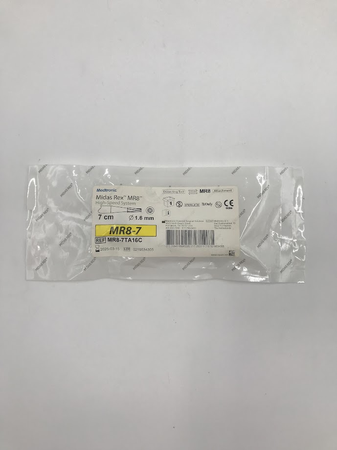 MEDTRONIC MR8-7TA16C MR8-7 Midas Rex High Speed System 7cm Diam. 1.6mm (X)