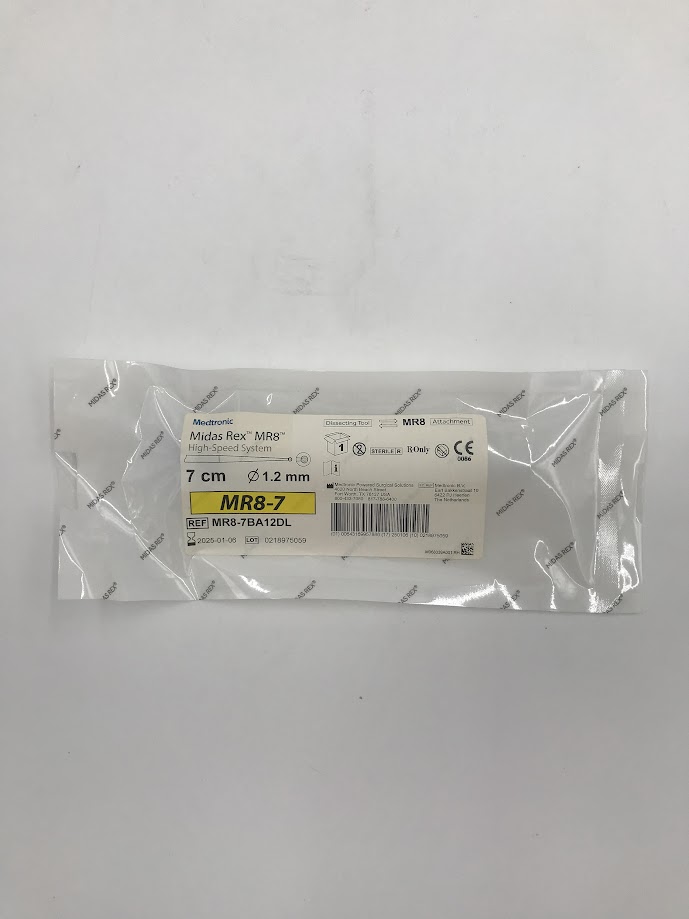 MEDTRONIC MR8-7BA12DL MR8-7 Midas Rex MR8 High Speed System 7cm Diam. 1.2mm (X)