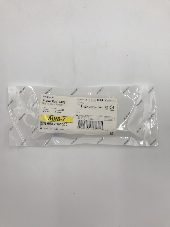 MEDTRONIC MR8-7BA30DC MR8-7 Midas Rex High Speed System 7cm Diam. 3mm (X)