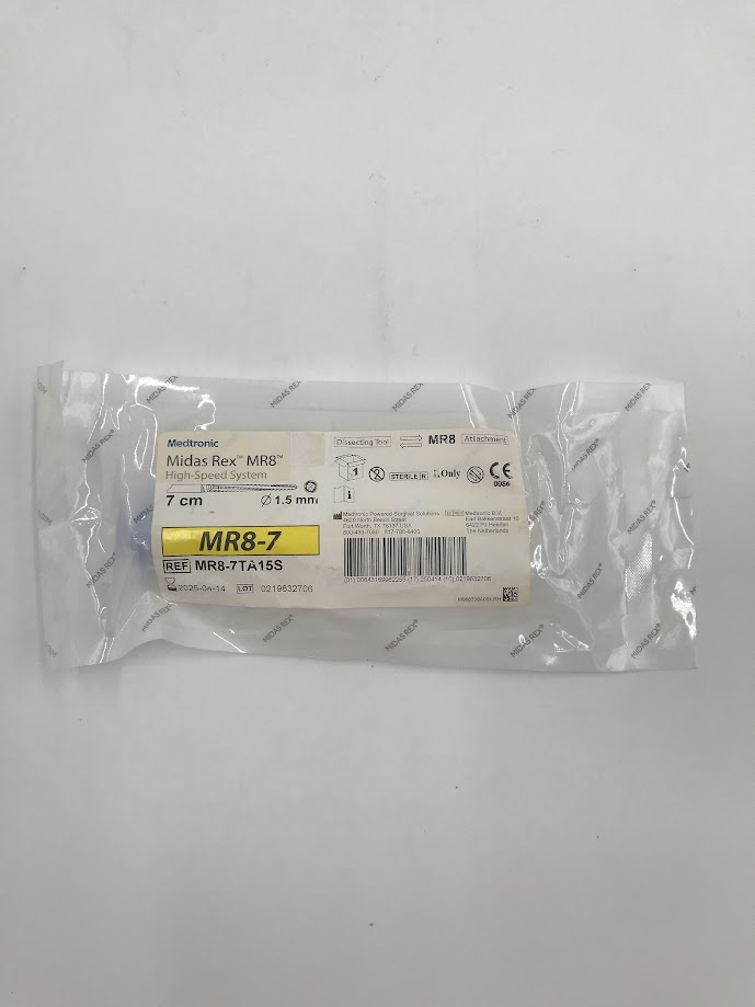 MEDTRONIC MR8-7TA15S MR8-7 Midas Rex High Speed System 7cm Diam. 1.5mm (X)