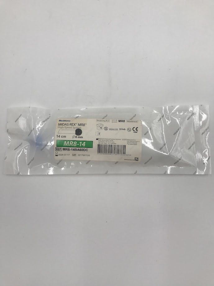 MEDTRONIC MR8-14BA60DC Midas Rex MR8 High-Speed System Dissecting Tool 14cm Diam. 6mm (X)