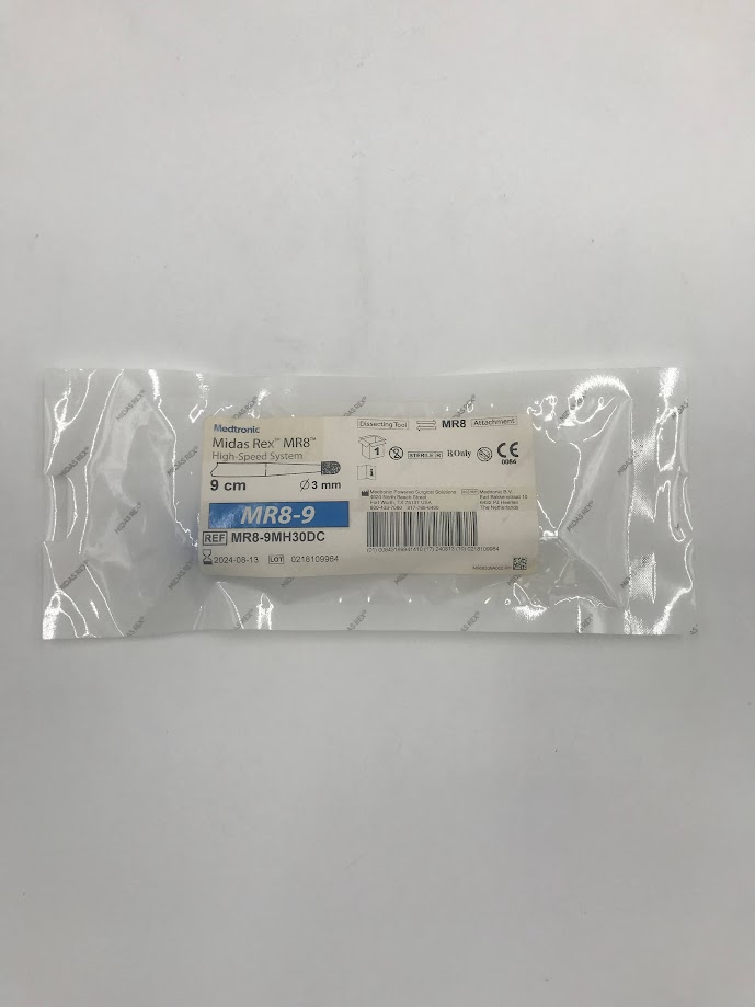 MEDTRONIC MR8-9MH30 Midas Rex Mr8 High-Speed System Dissecting Tool 9cm Diam. 3mm (X)