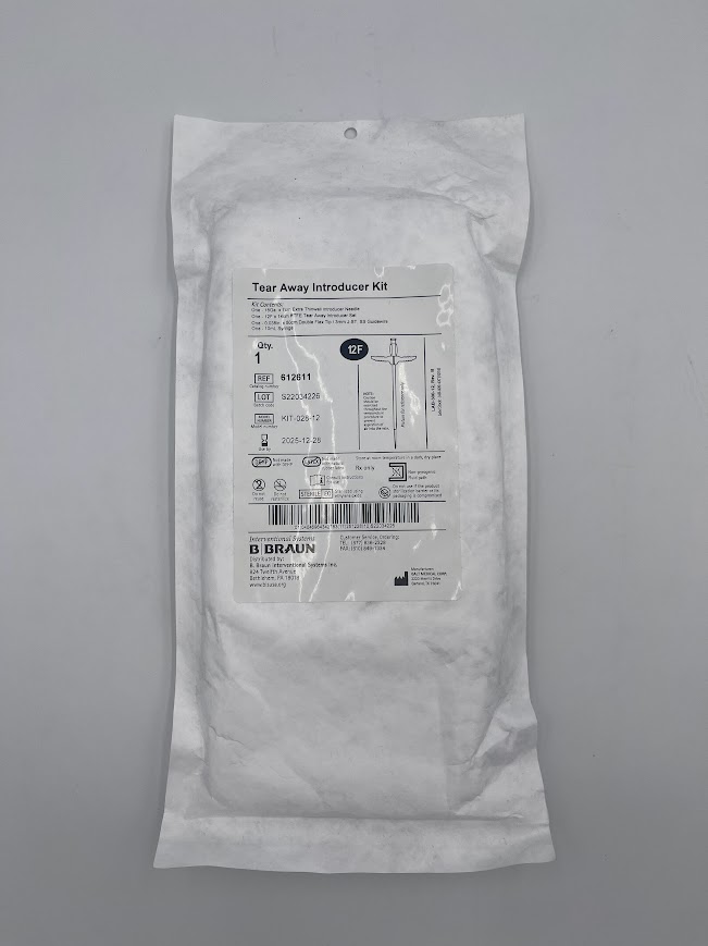 BRAUN KIT-028-12 Tear Away Introducer Kit: 12F (X)