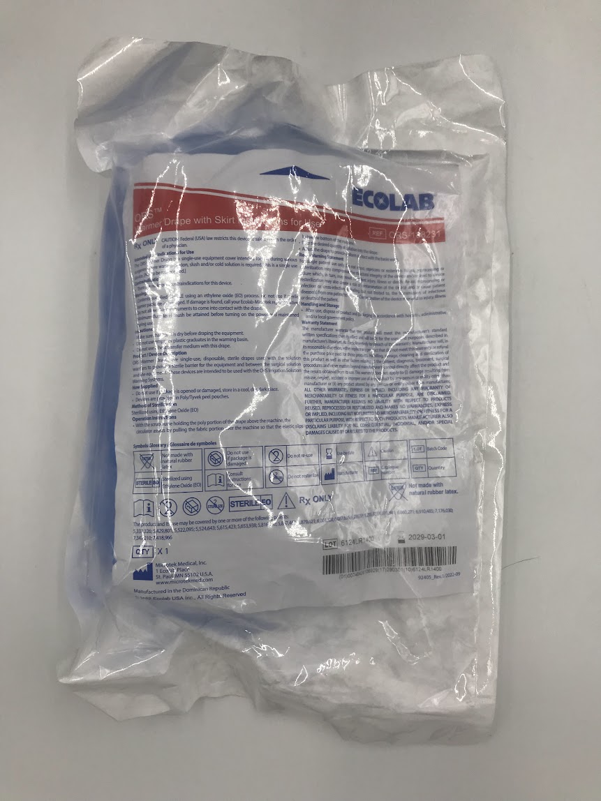 MICROTEK ORS-188231 Warmer Drape With Skirt Instructions For Use