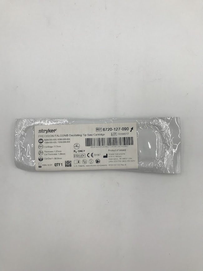 STRYKER 6720-127-090 Precision Falcon Oscillating Tip Saw Cartridge 11.7mm (X)