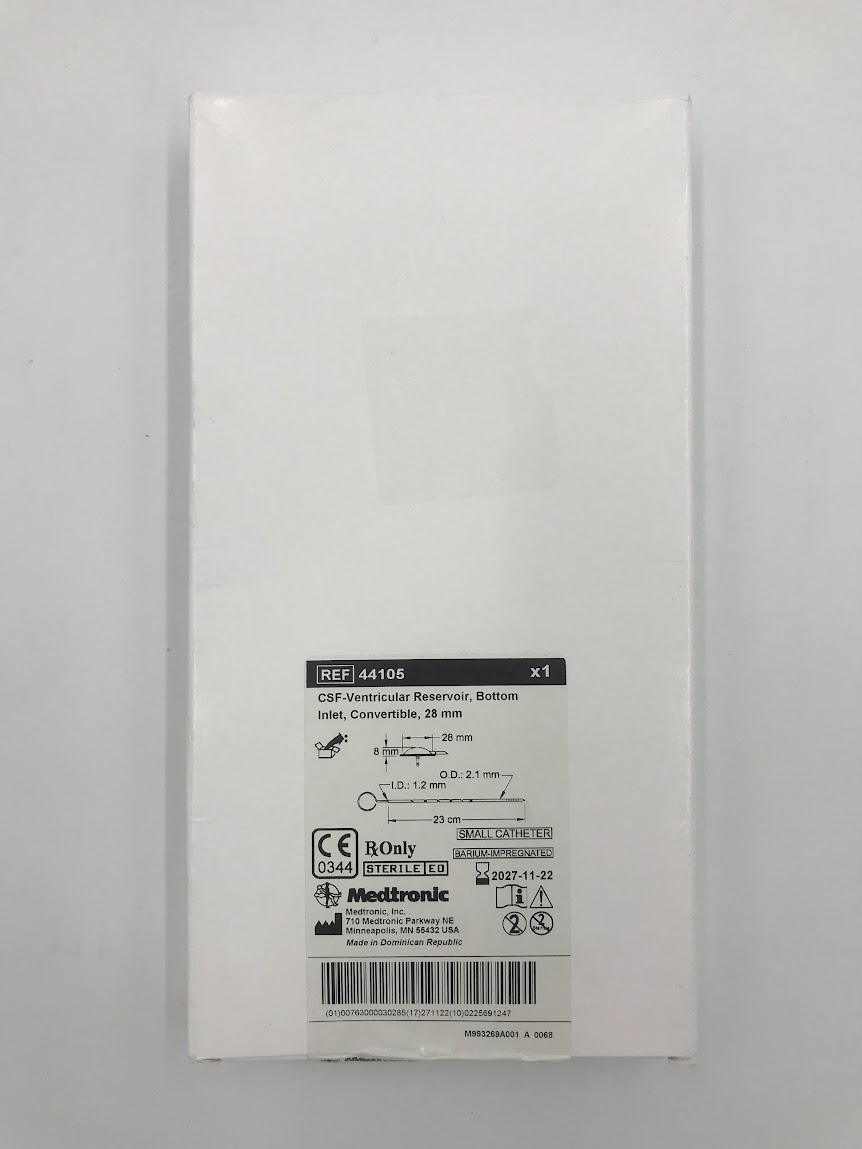 MEDTRONIC 44105 Csf-Ventricular Reservoir, Bottom Inlet, Convertible 28mm
