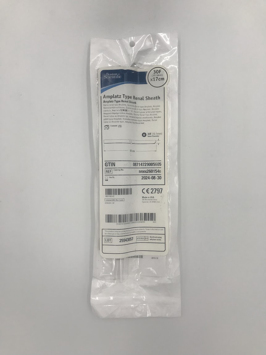BOSTON SCIENTIFIC 260154 Amplatz Type Renal Sheath 30F x 17cm (X)
