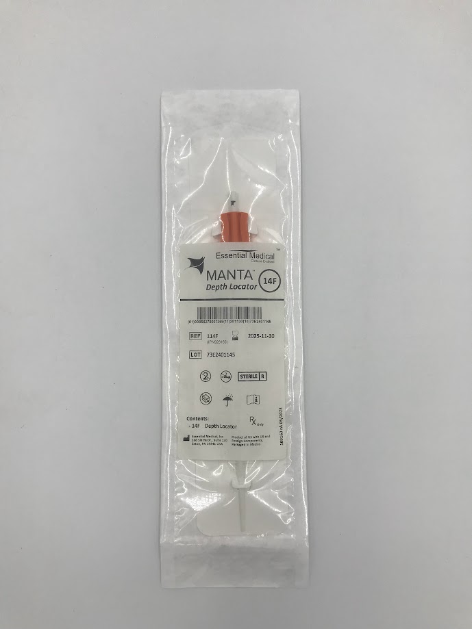 ESSENTIAL MEDICAL 114F Manta Depth Locator 14Fr (X)